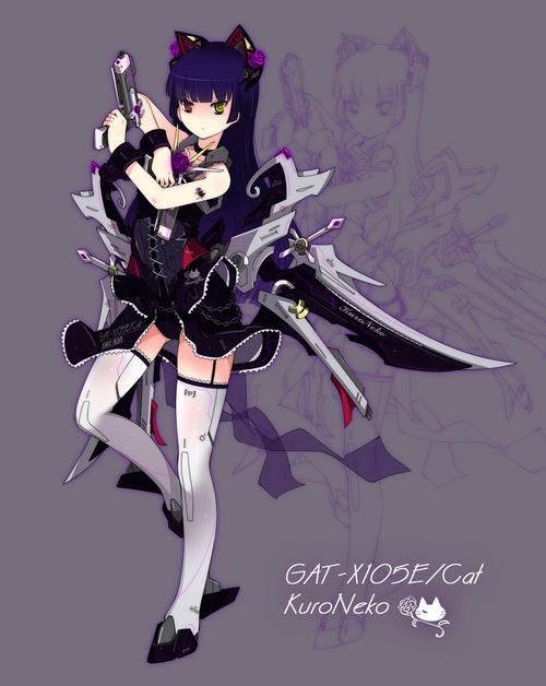 黑猫诺瓦机娘机械少女